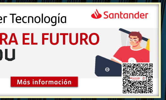 Becas Santander Tecnología | Innovación para el futuro | BEDU (Más información)